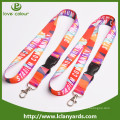 Printing logo colorfull benutzerdefinierte Sublimation gedruckt Polyester Lanyard